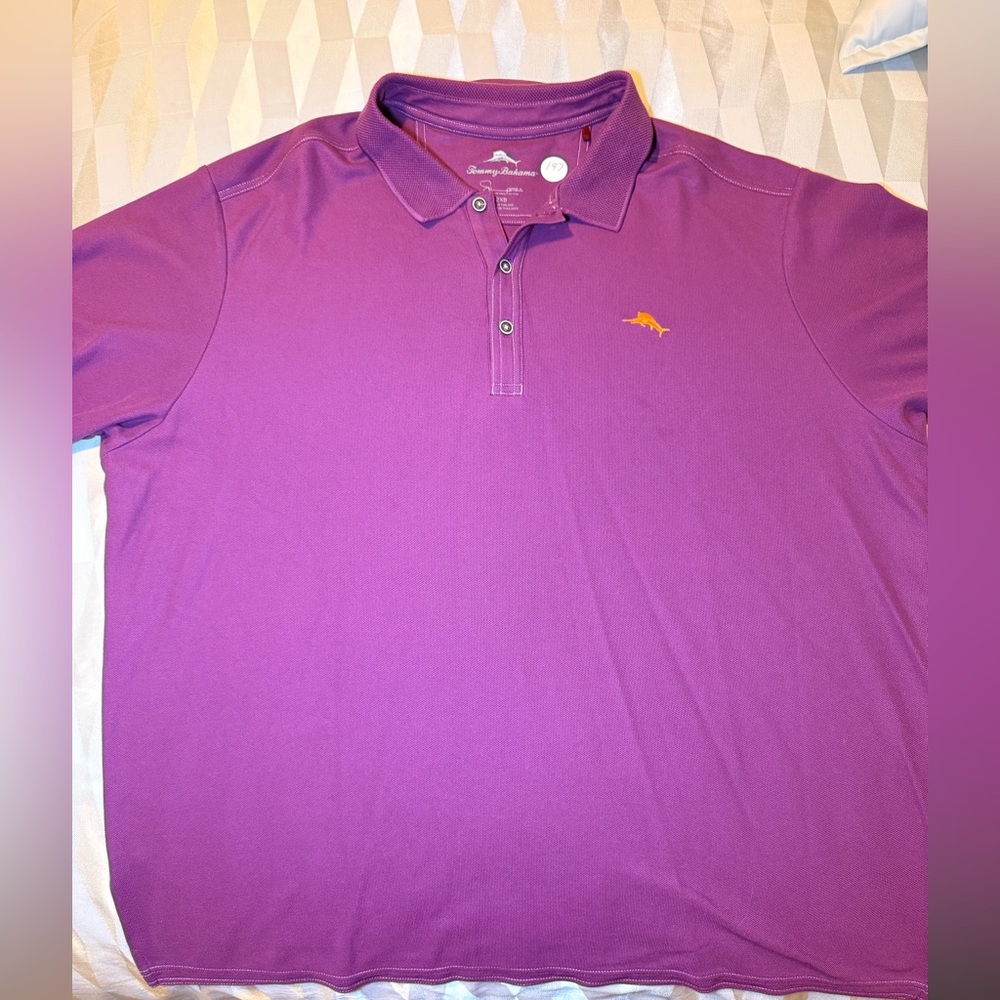 Tommy Bahama Vibrant Purple Polo Shirt